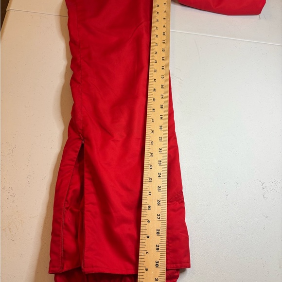 EUC! Obermeyer Red Ski Pants Women’s Sz 6 Snow Snowboard Ski Waterproof - Picture 14 of 15